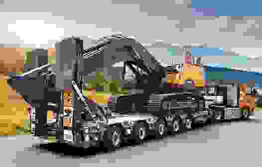 Негабаритная перевозка с учетом высоты в Анжеро-Судженске
